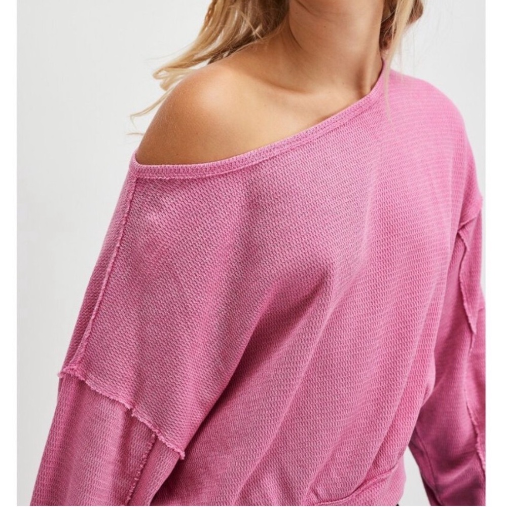 🆕 FREE PEOPLE We The Free Ife Pullover / Pinky Promise
